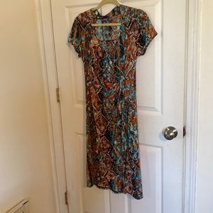 Ingenue London snake print dress